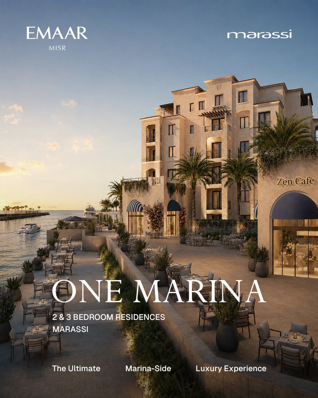 One Marina residences at Marassi